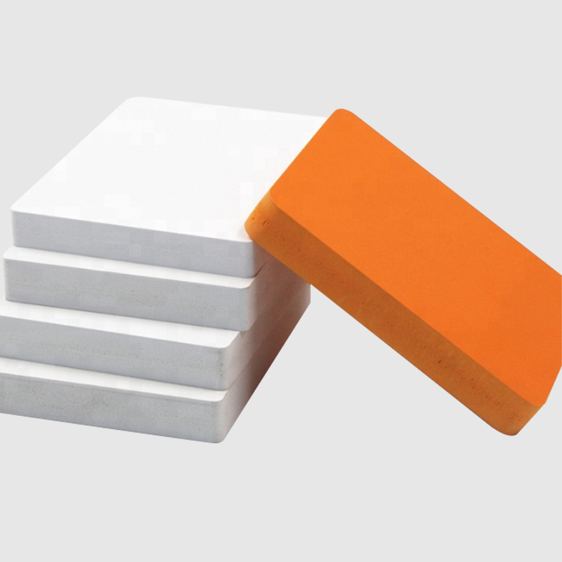 Feuille de matériau de panneau de signalisation en PVC, panneau de mousse coloré en PVC forex